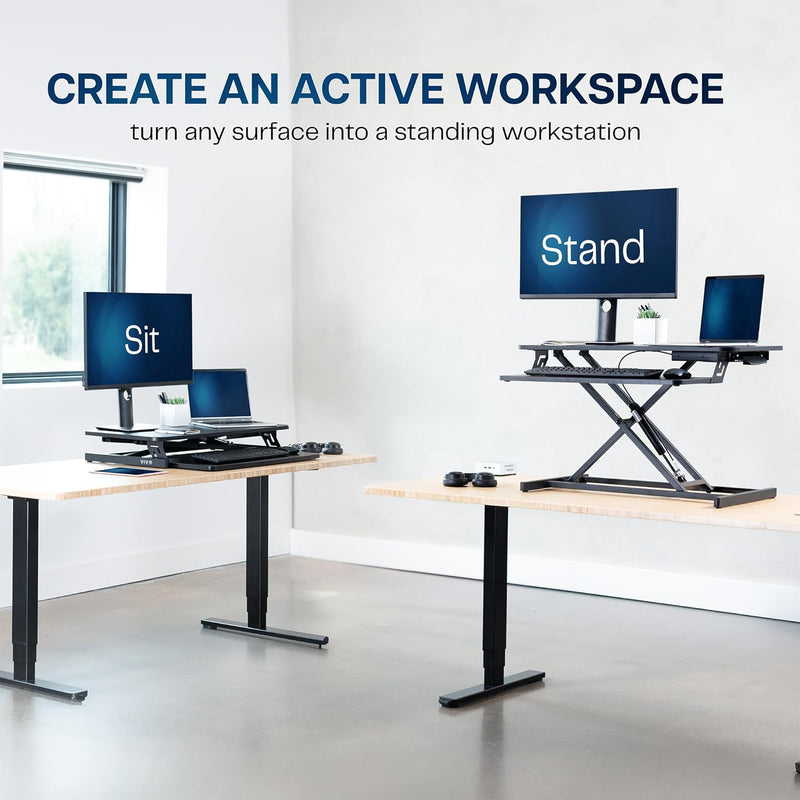 Desk Riser 80CM Standing Converter with Quick