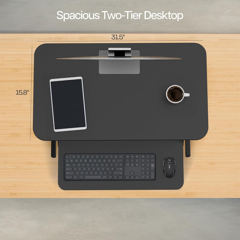 Desk Riser 80CM Standing Converter with Quick