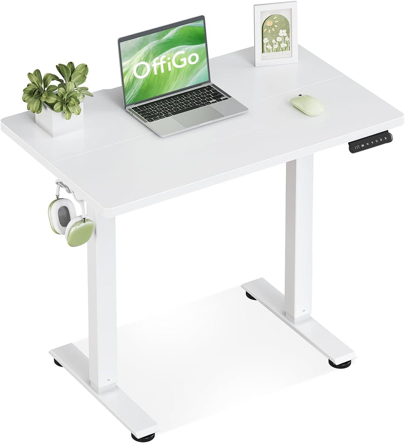 Desk Small Height Adjustable with 3 Memory Heights