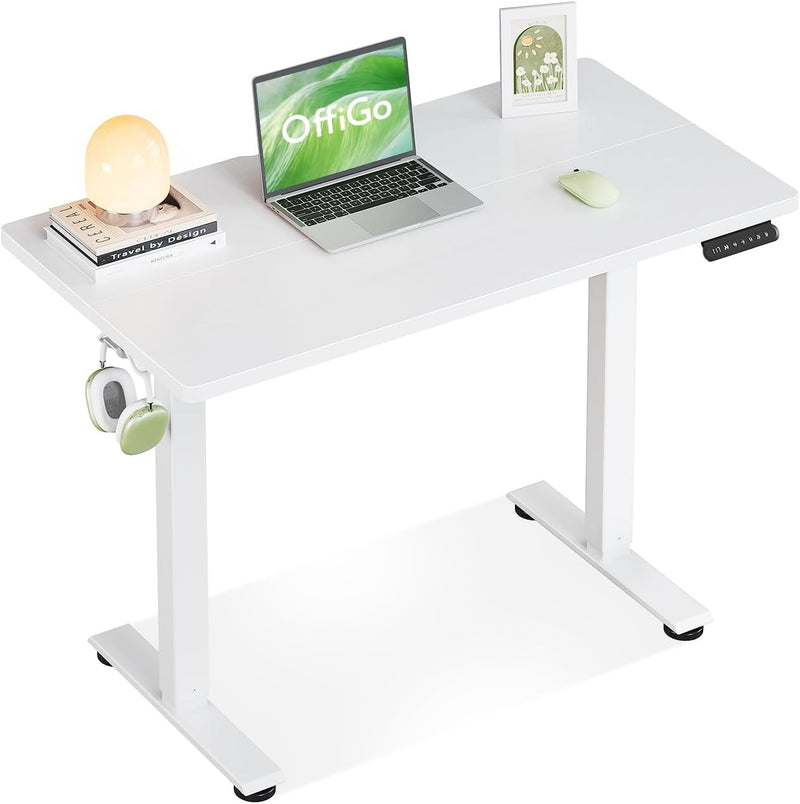Desk Small Height Adjustable with 3 Memory Heights