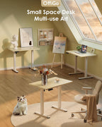Desk Small Height Adjustable with 3 Memory Heights