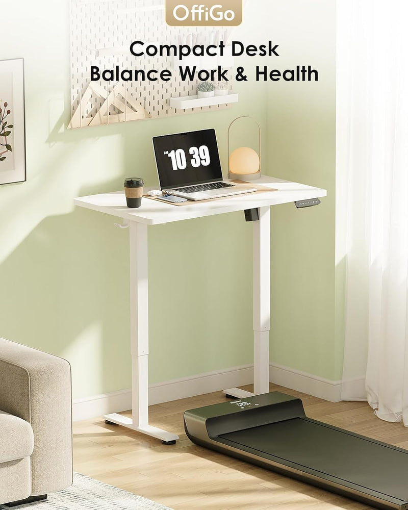 Desk Small Height Adjustable with 3 Memory Heights