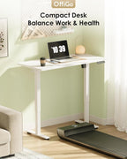 Desk Small Height Adjustable with 3 Memory Heights