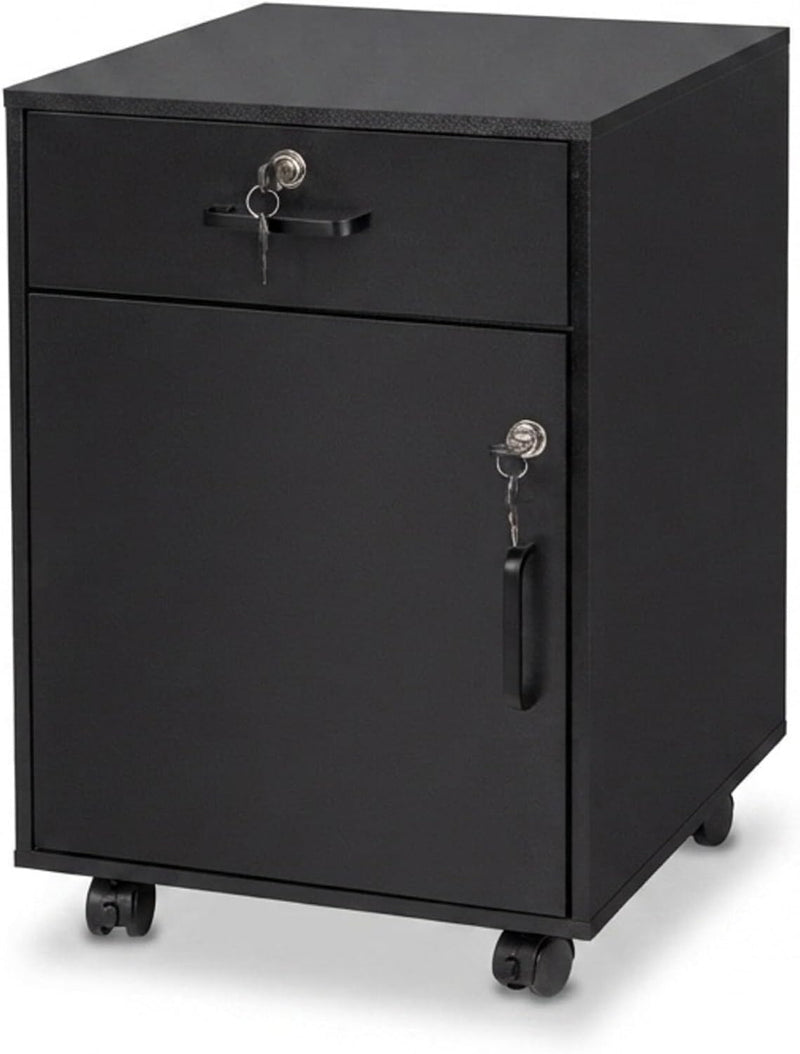 Desk Trolley with Drawer Door Filing Cabinet on