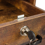 Desk Trolley with Drawer Door Filing Cabinet on