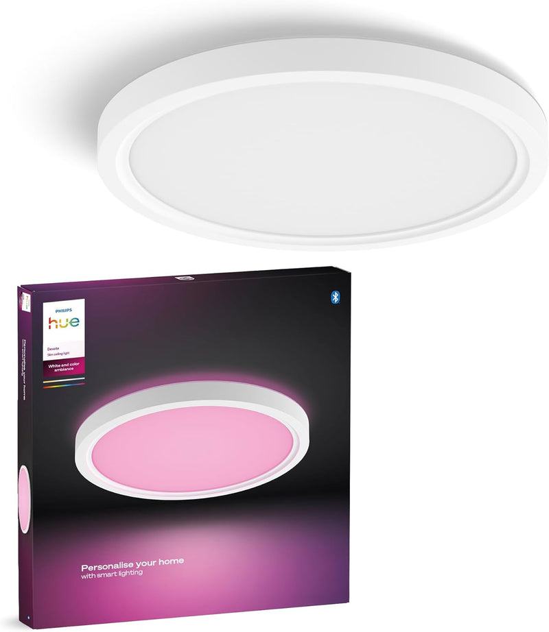 Devote Smart LED Panel and Colour Ambiance Round (1 Pack)