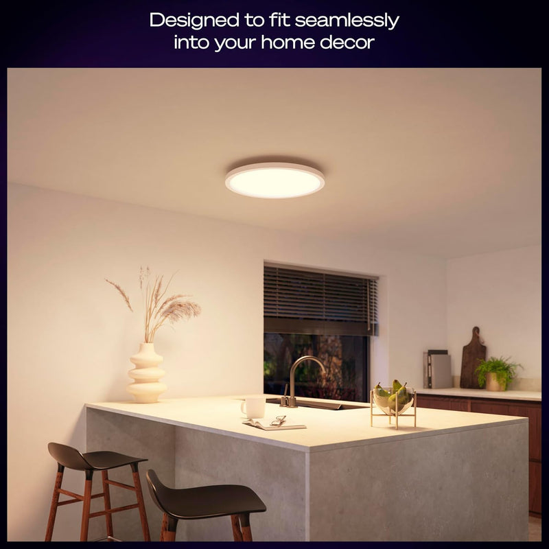 Devote Smart LED Panel and Colour Ambiance Round (1 Pack)