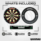 Diamond Plus Dart Board Cabinet Set Or Surround