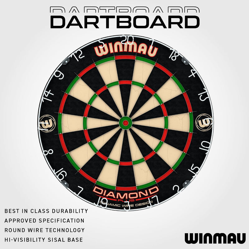 Diamond Plus Dart Board Cabinet Set Or Surround