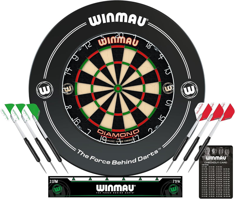 Diamond Plus Dart Board Cabinet Set Or Surround