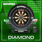 Diamond Plus Dart Board Cabinet Set Or Surround