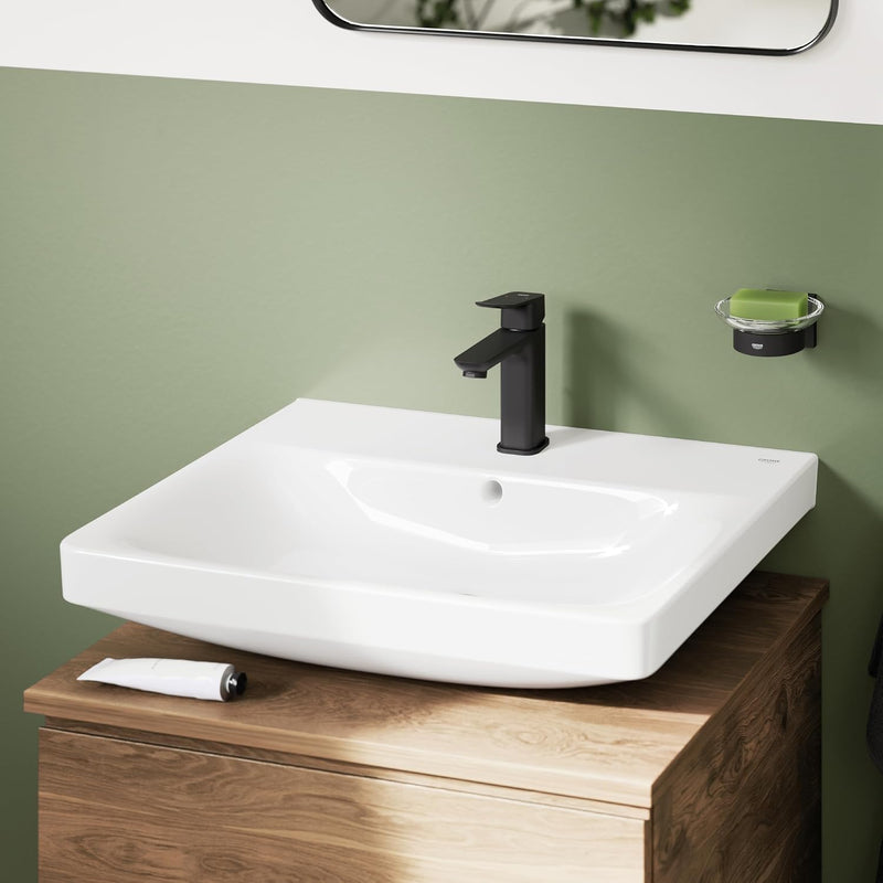 Dice Lever Basin Mixer with Push-Open Waste Set