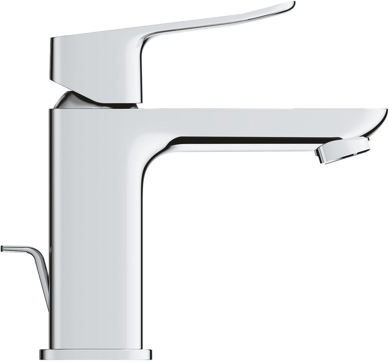 Dice Single Lever Basin Mixer Tap with Pop-Up