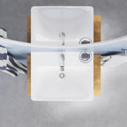 Dice Single Lever Basin Mixer Tap with Pop-Up