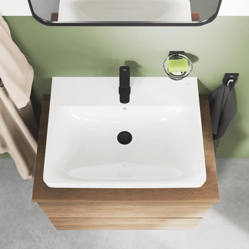 Dice Single Lever Basin Mixer Tap with Pop-Up