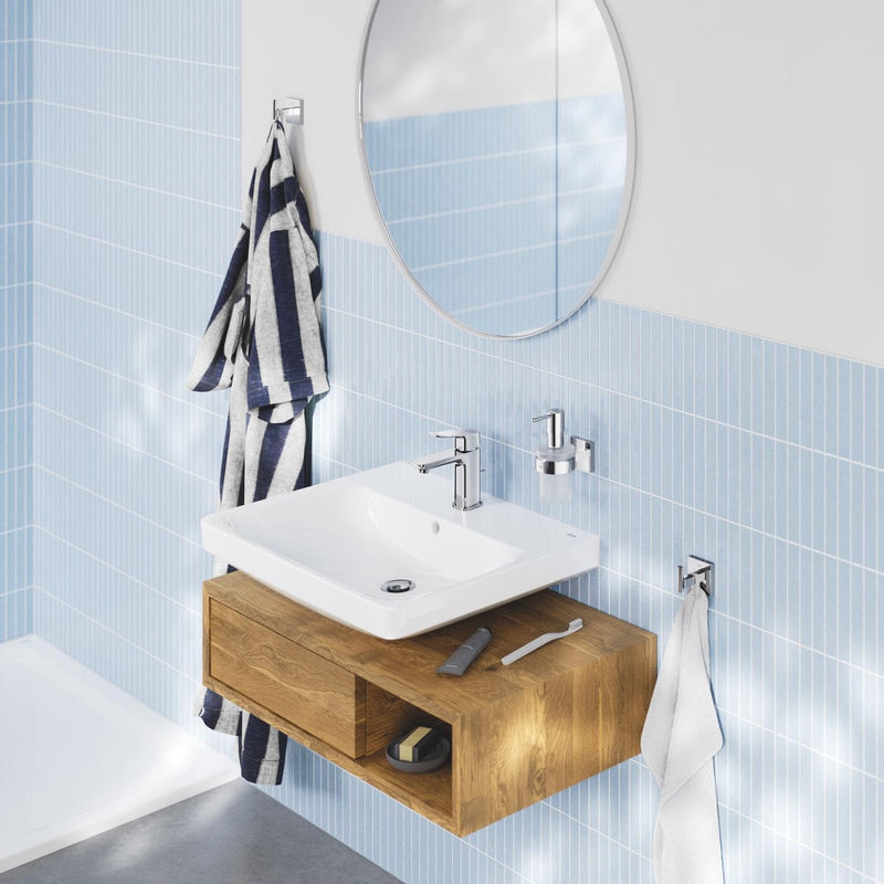 Dice Single Lever Basin Mixer Tap with Pop-Up