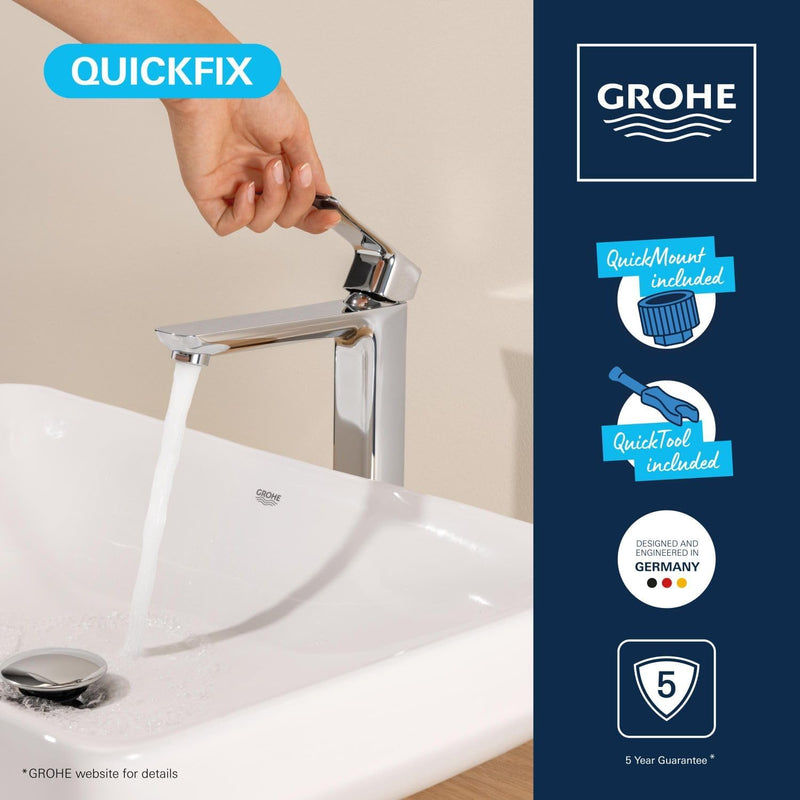 Dice Smooth Body Washbasin Mixer Tap for Free