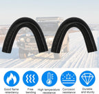 Diesel Heater Exhaust Pipe Set 75MM Ducting T