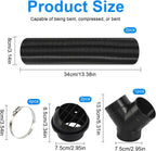 Diesel Heater Exhaust Pipe Set 75MM Ducting T