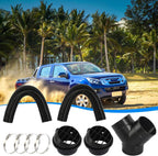 Diesel Heater Exhaust Pipe Set 75MM Ducting T