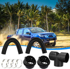 Diesel Heater Exhaust Pipe Set 75MM Ducting T