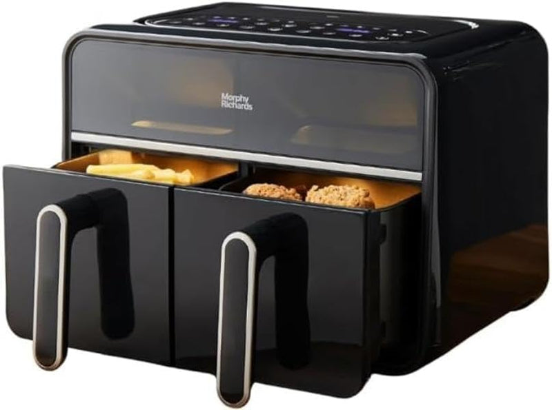 Digital Dual Zone Airfryer Compact Space Saving 7.2L