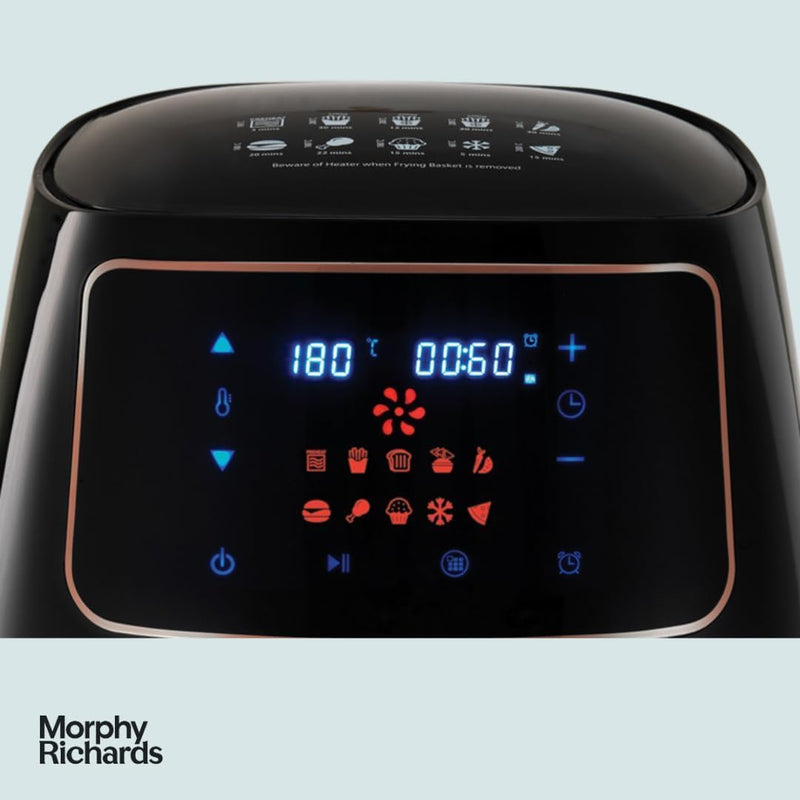 Digital Dual Zone Airfryer Compact Space Saving 7.2L