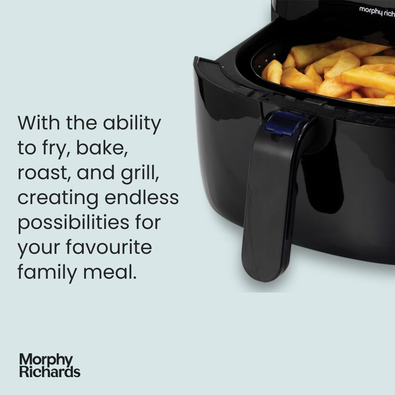 Digital Dual Zone Airfryer Compact Space Saving 7.2L
