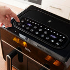 Digital Dual Zone Airfryer Compact Space Saving 7.2L
