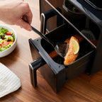 Digital Dual Zone Airfryer Compact Space Saving 7.2L