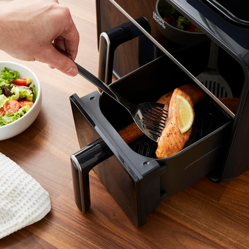 Digital Dual Zone Airfryer Compact Space Saving 7.2L