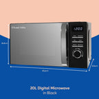 Digital Microwave 20L 800W in with 5 Power