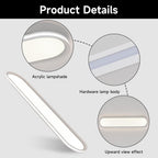 Dimmable Metal LED Ceiling Light Slim Edge