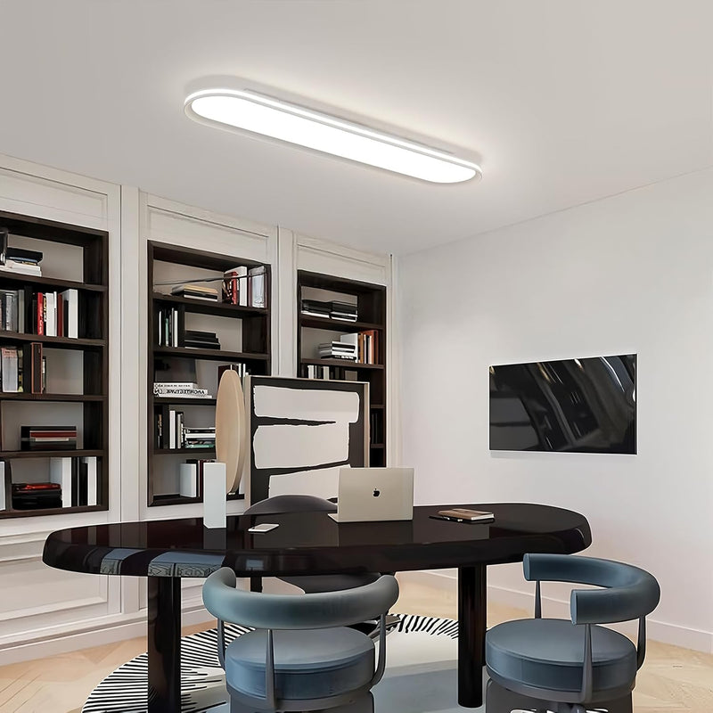 Dimmable Metal LED Ceiling Light Slim Edge