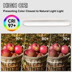Dimmable Metal LED Ceiling Light Slim Edge
