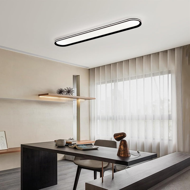 Dimmable Metal LED Ceiling Light Slim Edge