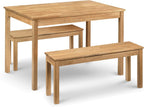 Dining Bench for 2 Solid Oak H45 X