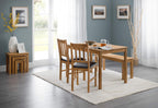 Dining Bench for 2 Solid Oak H45 X