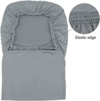 Dining Chair Covers Modern Elastic Stretch Protector (Set of 6)