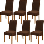 Dining Chair Covers Modern Elastic Stretch Protector (Set of 6)