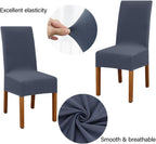 Dining Chair Covers Modern Elastic Stretch Protector (Set of 6)