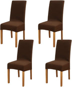 Dining Chair Covers Modern Elastic Stretch Protector (Set of 6)