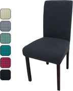 Dining Chair Covers Modern Elastic Stretch Protector (Set of 6)