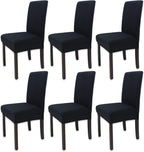 Dining Chair Covers Modern Elastic Stretch Protector (Set of 6)