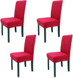 Dining Chair Covers Modern Elastic Stretch Protector (Set of 6)