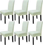 Dining Chair Covers Modern Elastic Stretch Protector (Set of 6)