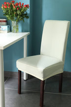Dining Chair Covers Modern Elastic Stretch Protector (Set of 6)