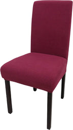Dining Chair Covers Modern Elastic Stretch Protector (Set of 6)