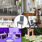 Dining Chair Covers Modern Elastic Stretch Protector (Set of 6)