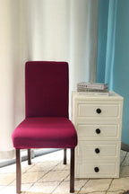 Dining Chair Covers Modern Elastic Stretch Protector (Set of 6)